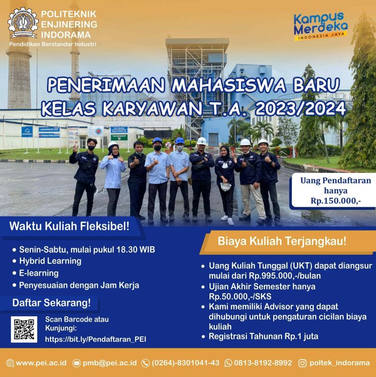 Maukuliah Politeknik Enjinering Indorama